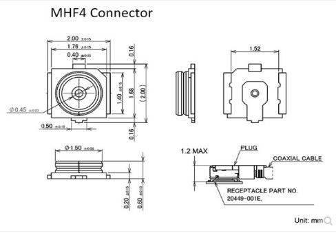 WPEQ-261ACN (BT) Wifi Wireless Module DC 3.3V Mini PCIE Type